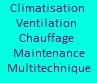 Climatisation/Ventilation/Chauffage<br>Plomberie 
